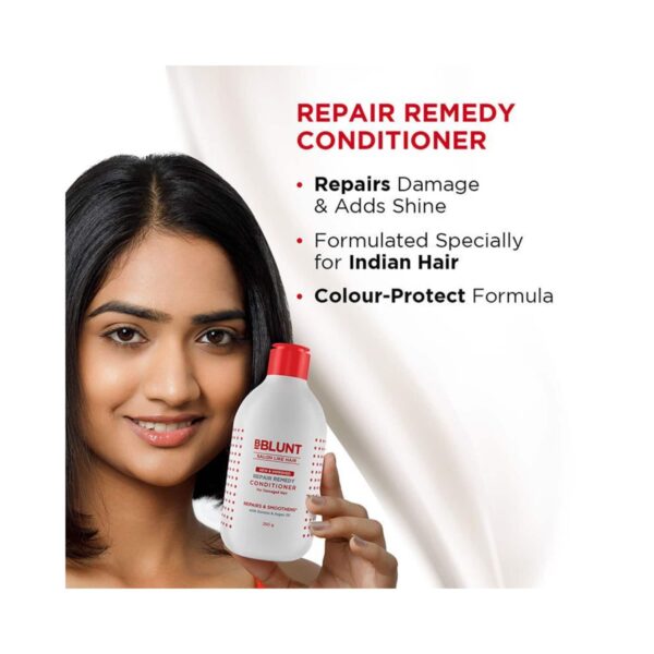 BBlunt Repair Remedy Conditioner With Keratin & Argan Oil (250g) - BBlunt