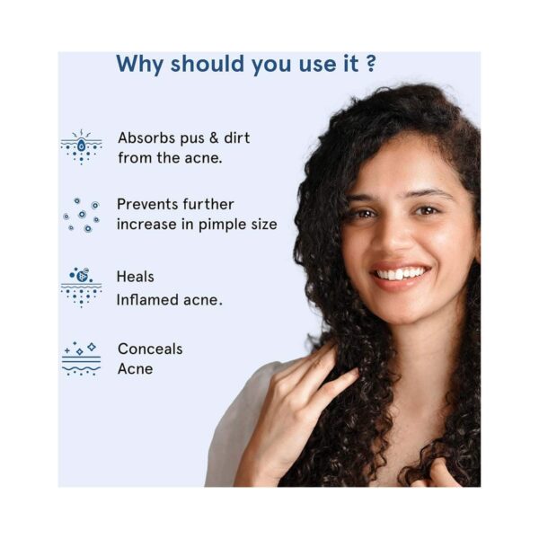 Be Bodywise Hydrocolloid Acne Patch For Instant Acne Treatment (24pcs) - Be Bodywise