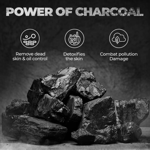 Beardo Activated Charcoal Bathing Brick Soap (125g) - Beardo
