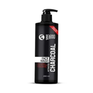 Beardo Activated Charcoal Face Wash (200ml) - Beardo