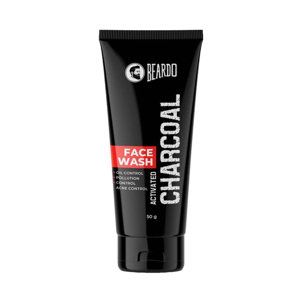 Beardo Activated Charcoal Facewash (50 ml) - Beardo