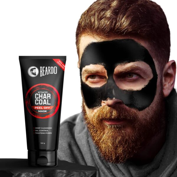 Beardo Activated Charcoal Peel Off Face Mask (100g) - Beardo