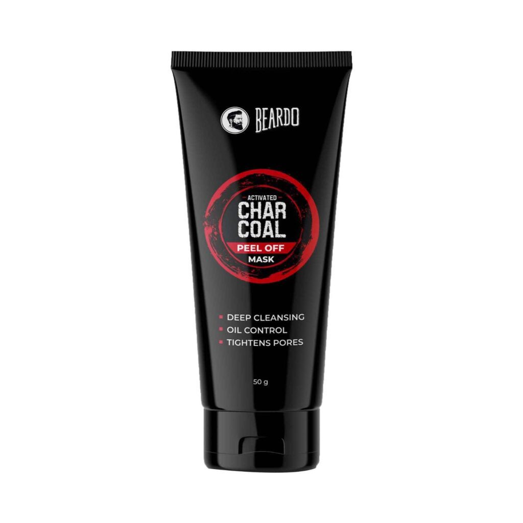 Beardo Activated Charcoal Peel Off Mask (50 g) - Beardo