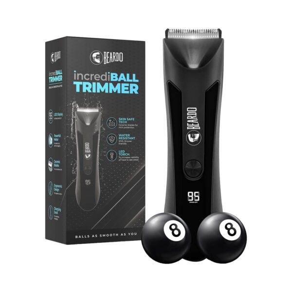 Beardo APE-X 3-In-1 Multipurpose Trimmer - Black & Red & Incredi-Ball Trimmer - Black Combo - Beardo