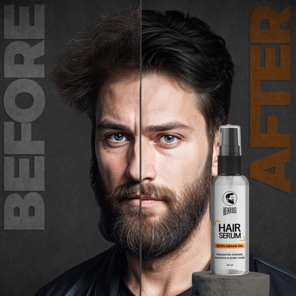 Beardo Argan Oil Hair Serum (50ml) - Beardo