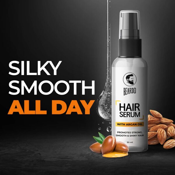 Beardo Argan Oil Hair Serum (50ml) - Beardo