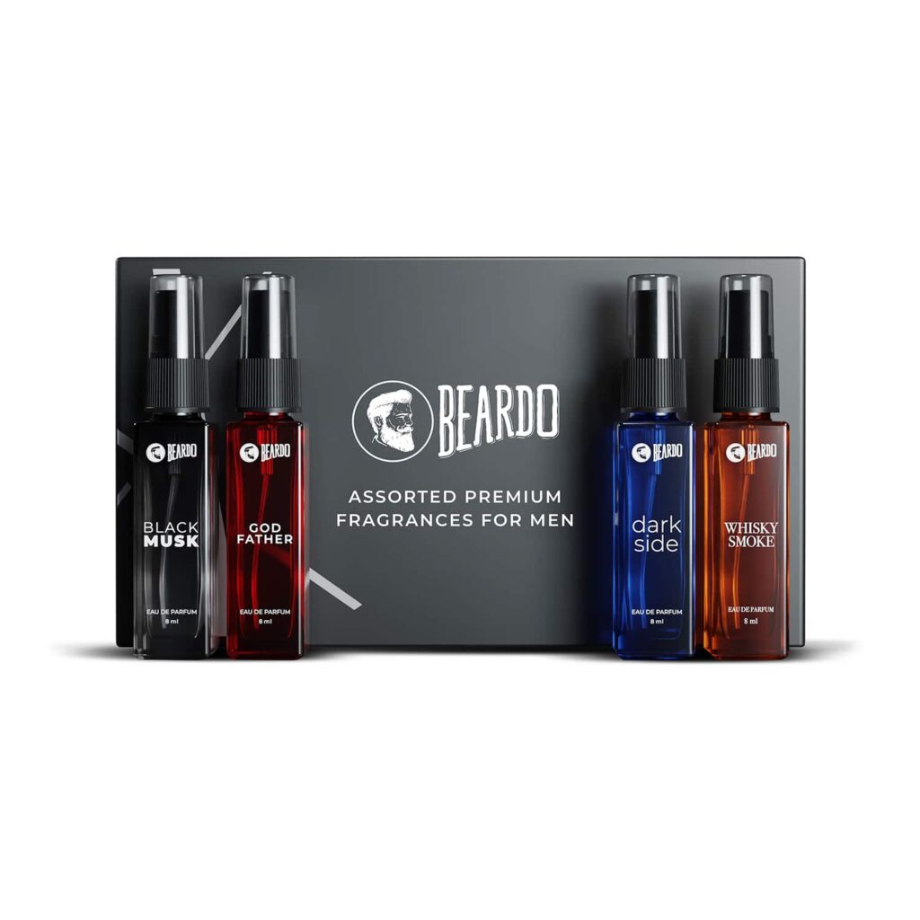 Beardo Assorted Premium Perfume Gift Set (4Pcs) - Beardo