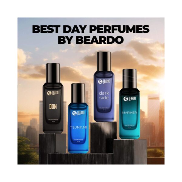 Beardo Assorted Tsunami, Black Musk, Mariner & Don Eau De Parfum for Men Set (4 pcs) - Beardo