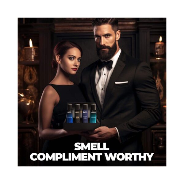 Beardo Assorted Tsunami, Black Musk, Mariner & Don Eau De Parfum for Men Set (4 pcs) - Beardo