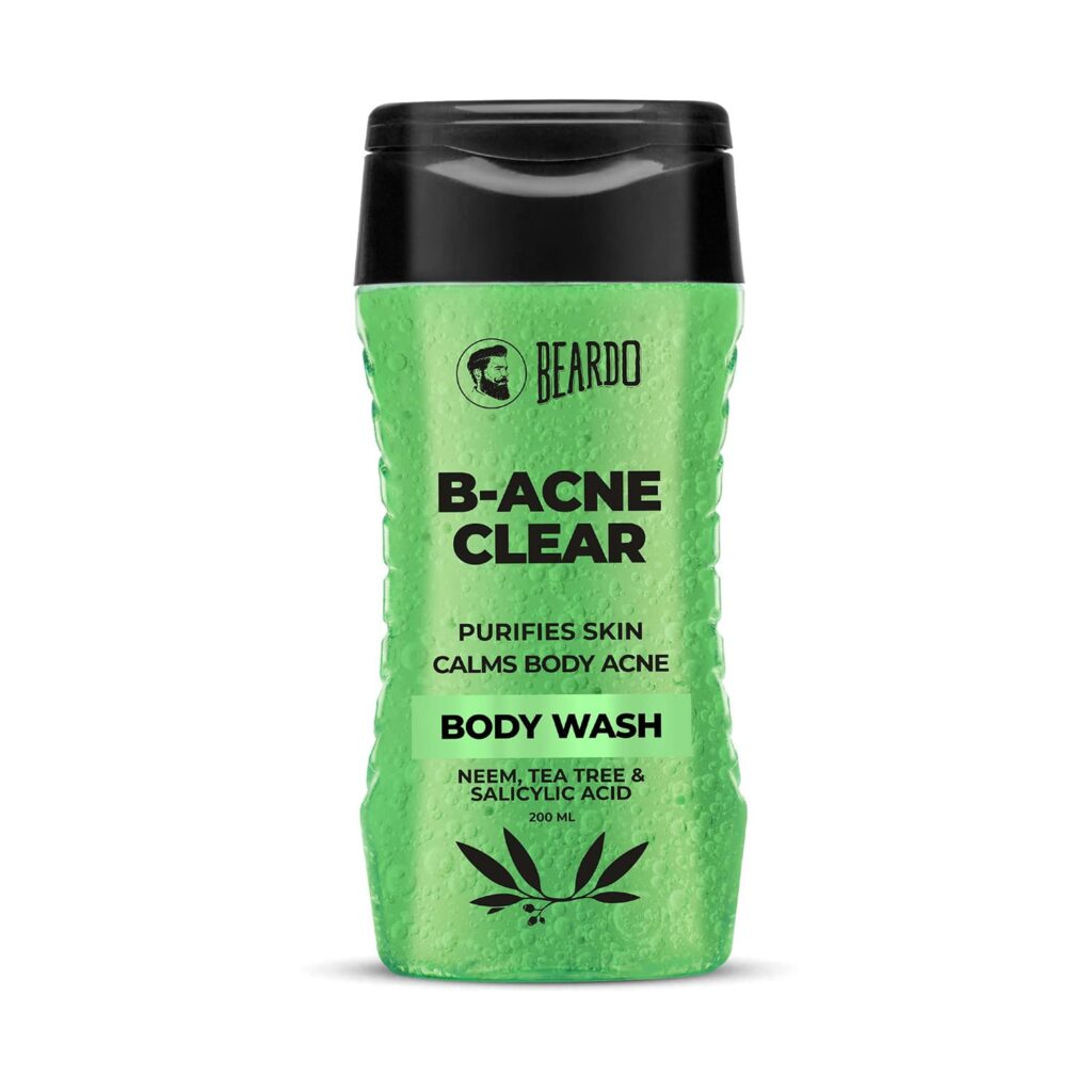 Beardo B-Acne Clear Body Wash (200ml) - Beardo