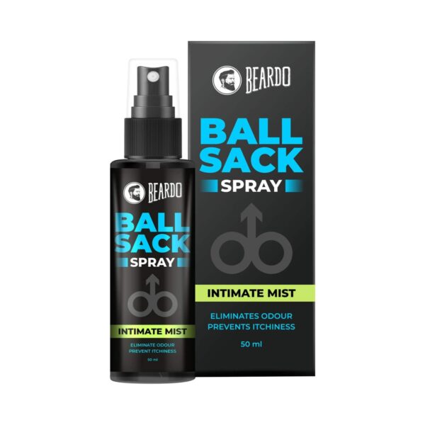Beardo Ball Sack Intimate Wash 100ml, Ball Sack Spray 50ml (Set of 2) - Beardo