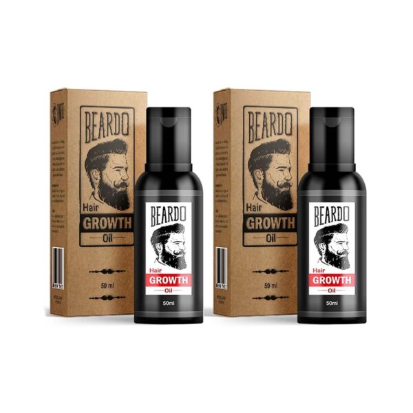 Beardo Beard and Hair Growth Oil (50 ml) Combo Pack of 2 - Beardo