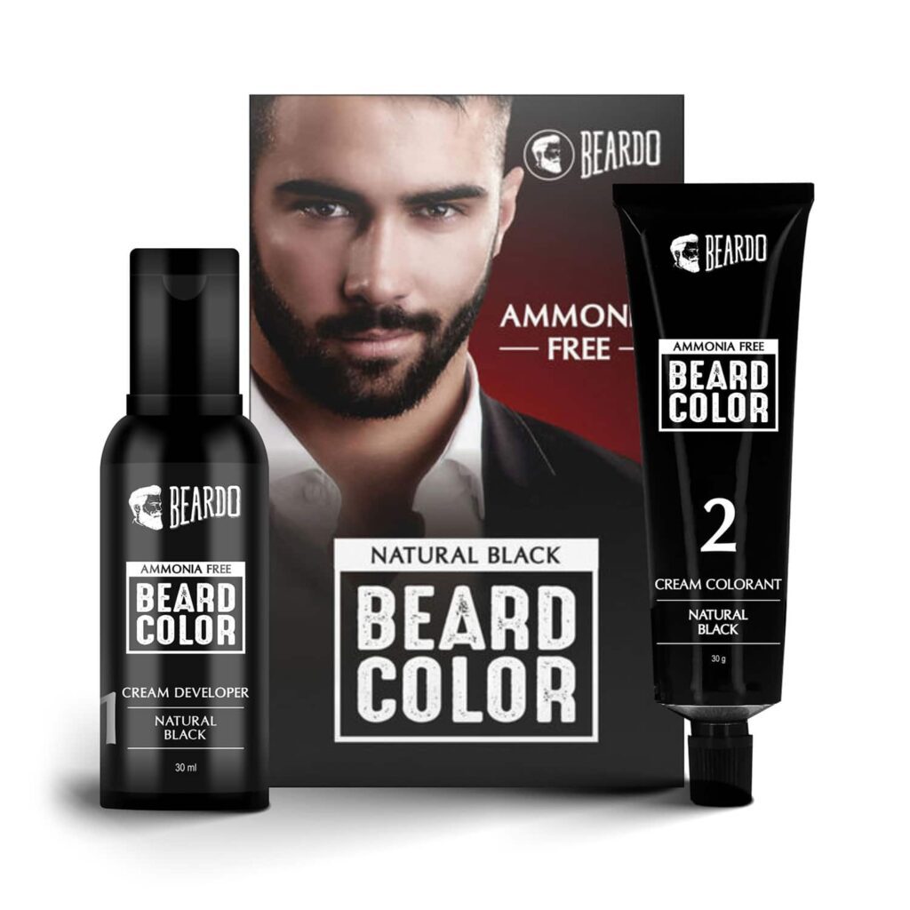 Beardo Beard Color - Natural Black (60ml) - Beardo