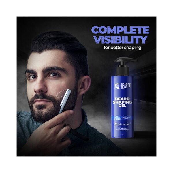Beardo Beard Shaping Gel (200ml) - Beardo