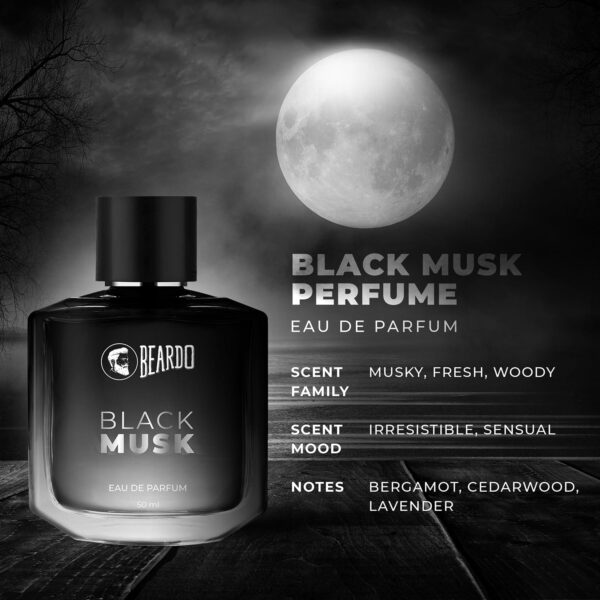 Beardo Black Musk Eau De Parfum (50ml) - Beardo