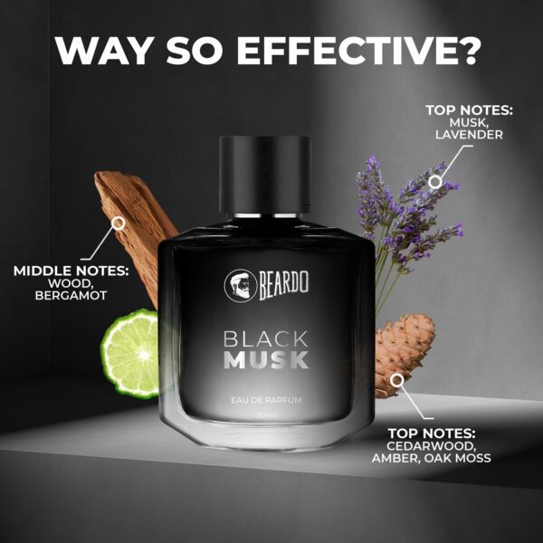 Beardo Black Musk Eau De Parfum (50ml) - Beardo