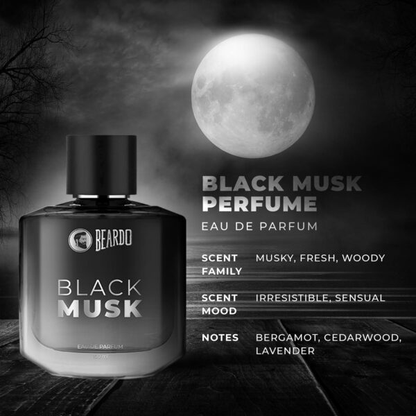 Beardo Black Musk Perfume (100ml) - Beardo