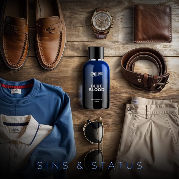 Beardo Blue Blood Perfume Edp (100ml) - Beardo