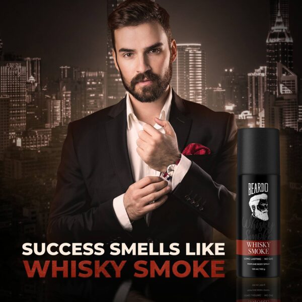 Beardo Body Spray Combo - Whisky Smoke, Mariner & Bandit (120 ml x 3) - Beardo