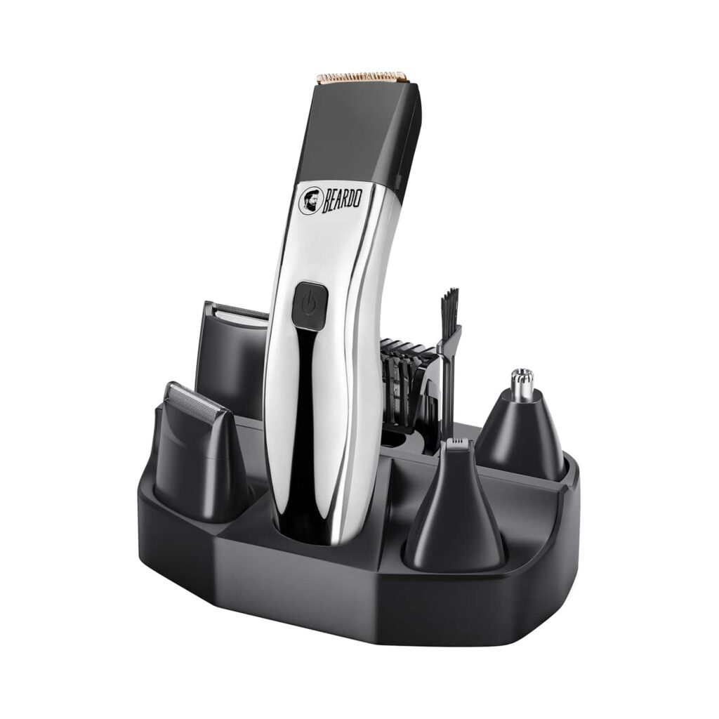 Beardo Chrome Beast Grooming Kit Black - Beardo