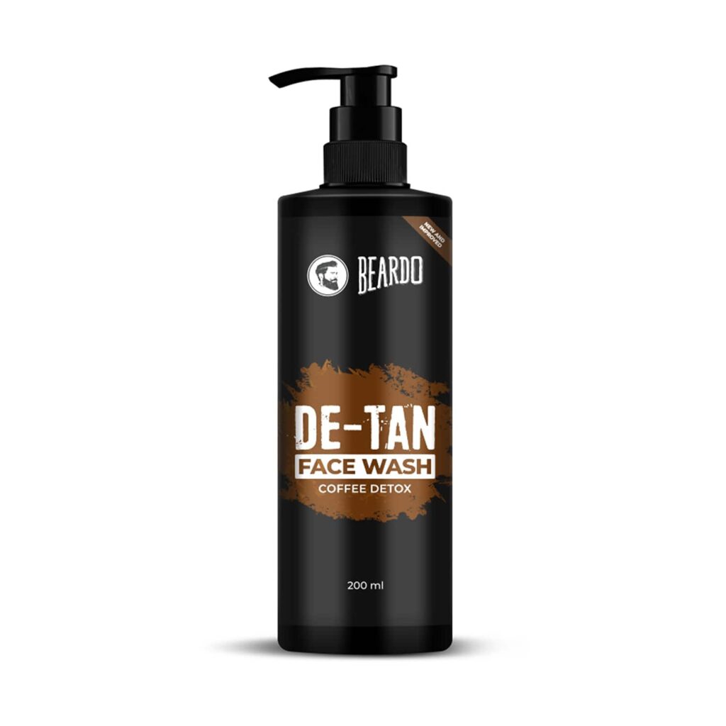 Beardo Coffee Detox De-Tan Face Wash (200ml) - Beardo