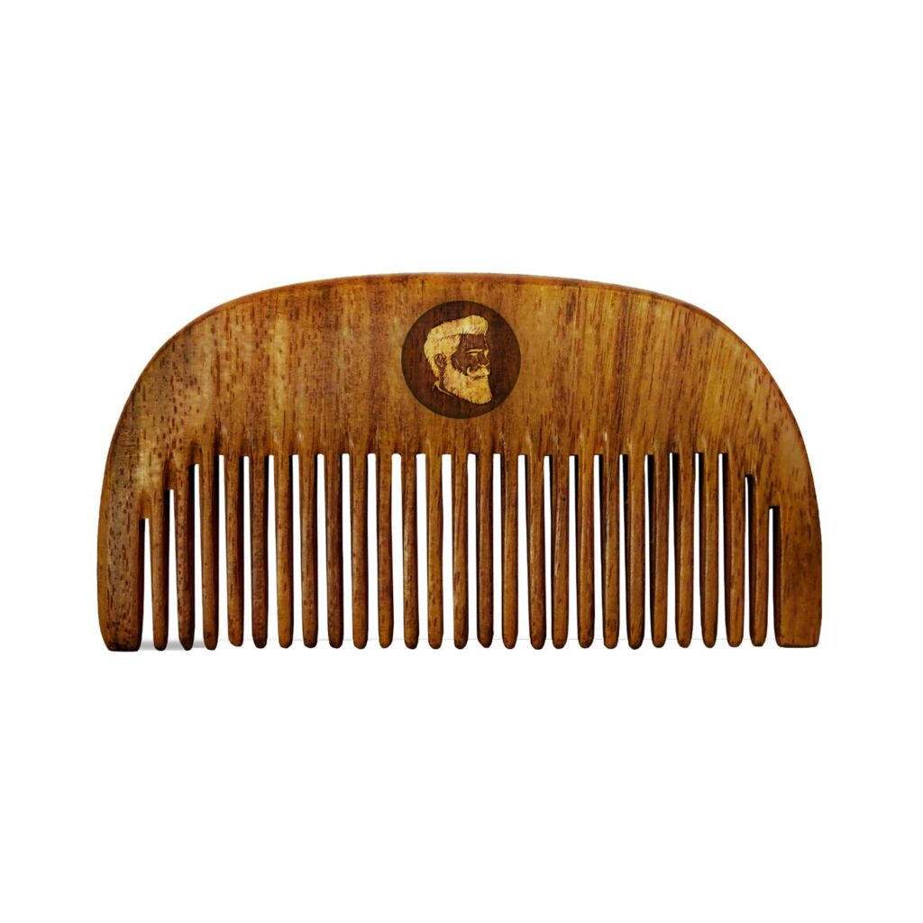 Beardo Compact Beard Wooden Comb - Beardo