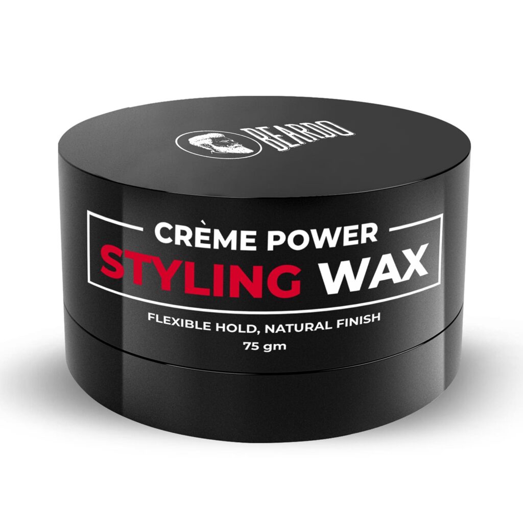Beardo Creme Power Hair Styling Wax (75g) - Beardo