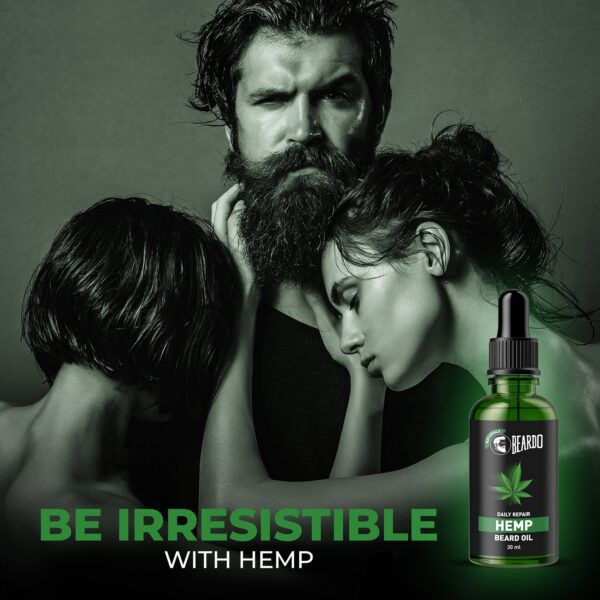 Beardo Daily Repair Hemp Beard Oil (30ml) - Beardo