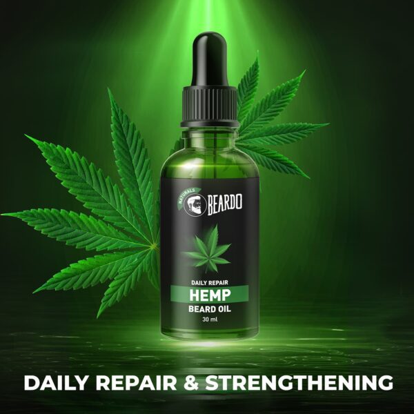 Beardo Daily Repair Hemp Beard Oil (30ml) - Beardo