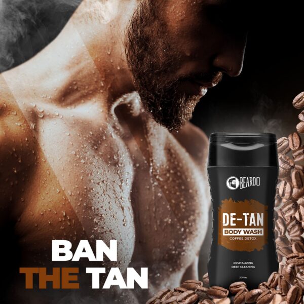 Beardo De-Tan Bodywash For Men (200 ml) Combo Pack of 2 - Beardo