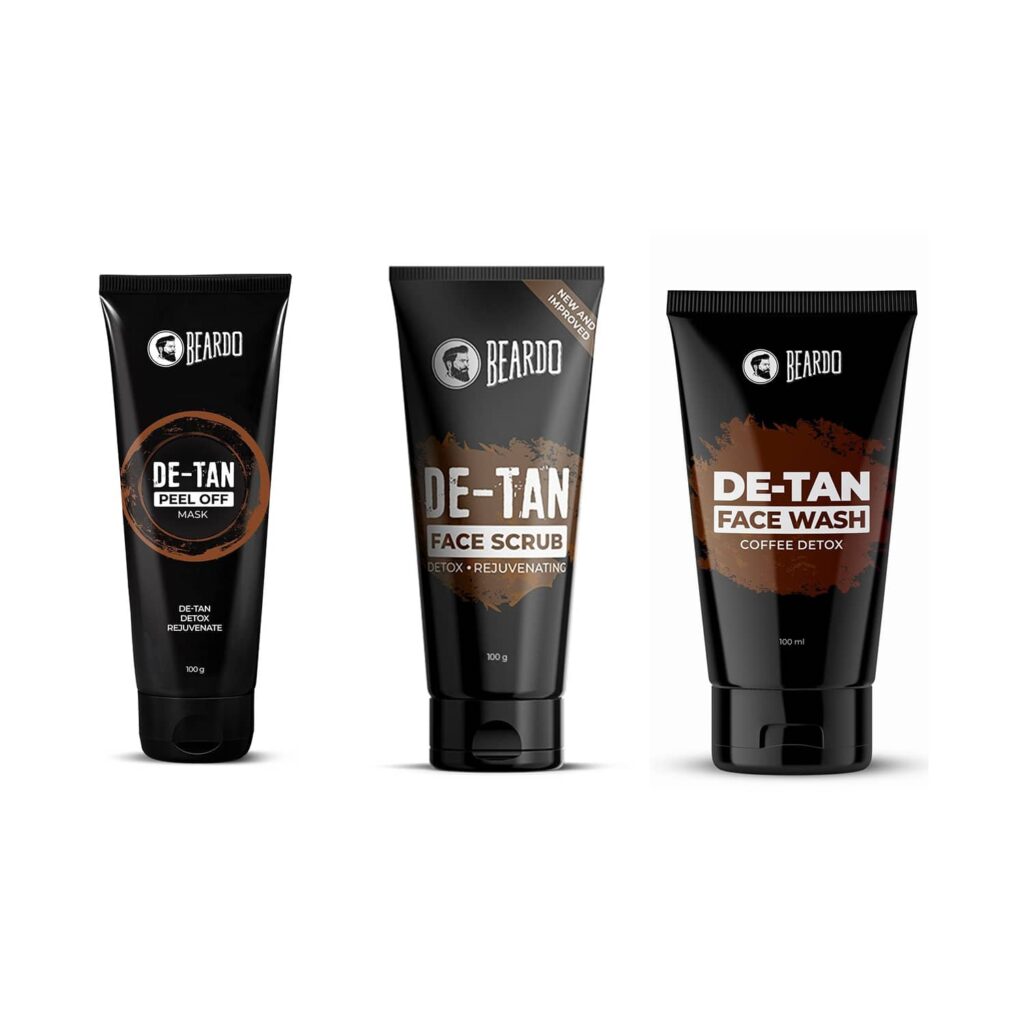 Beardo De-Tan Face Care Kit (Set of 3) - Beardo