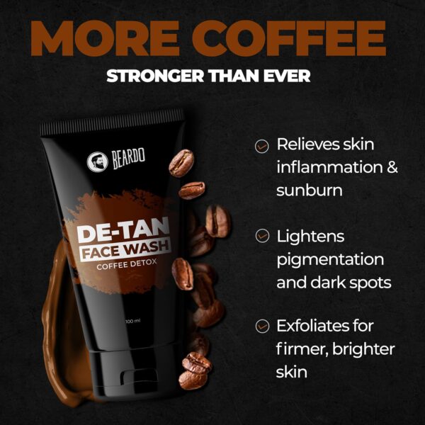 Beardo De-Tan Facewash For Men (100 ml) Combo Pack of 2 - Beardo