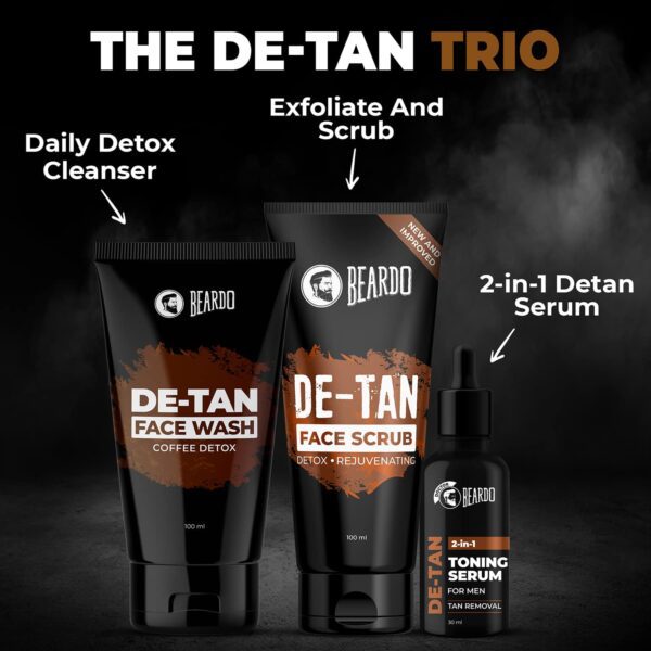 Beardo De-Tan Facewash For Men (100 ml) Combo Pack of 2 - Beardo