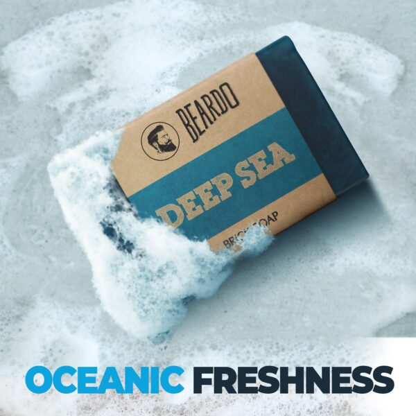 Beardo Deep Sea Bathing Brick Soap (125g) - Beardo