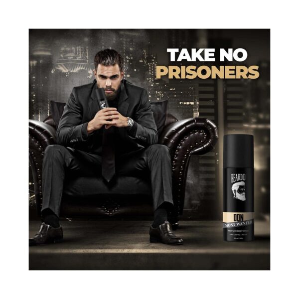 Beardo Don Most Wanted Perfume Body Spray (120ml) - Beardo
