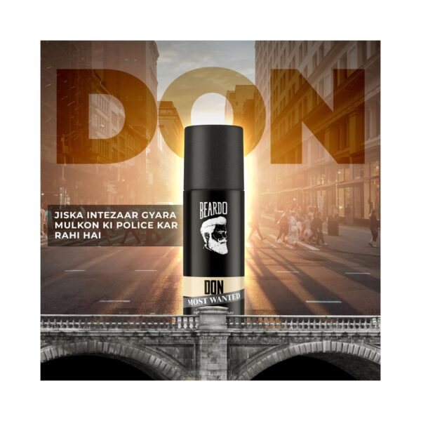 Beardo Don Most Wanted Perfume Body Spray (120ml) - Beardo