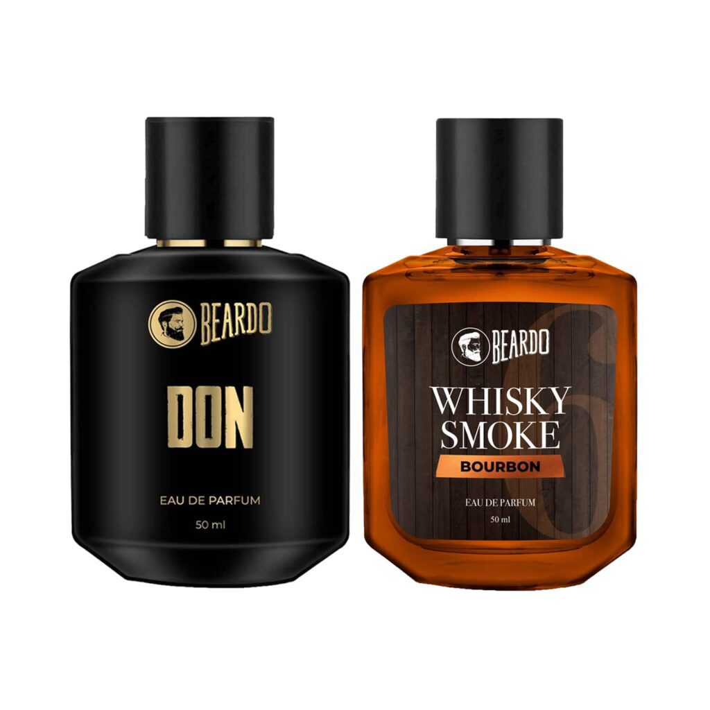 Beardo Don Perfume Edp (50 ml) & Whisky Smoke Bourbon Eau De Parfum (50 ml) Combo - Beardo