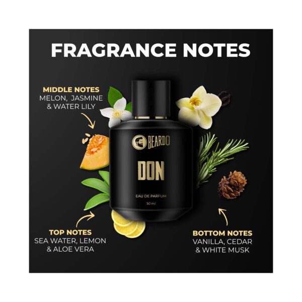 Beardo Don Perfume EDP Strong and Long Lasting Fragrance for Men & Mafia EDP Combo - Beardo