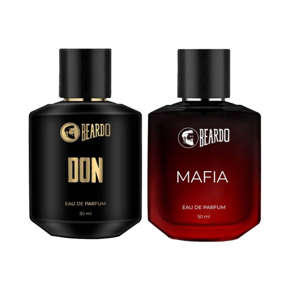Beardo Don Perfume EDP Strong and Long Lasting Fragrance for Men & Mafia EDP Combo - Beardo