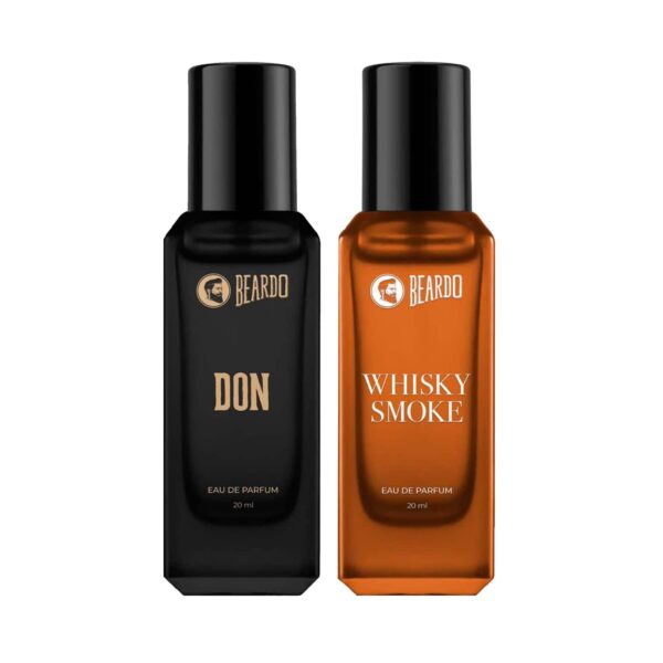 Beardo Don Perfume & Whisky Smoke Perfume for Men, Spicy, Woody - Oudh Combo - Beardo