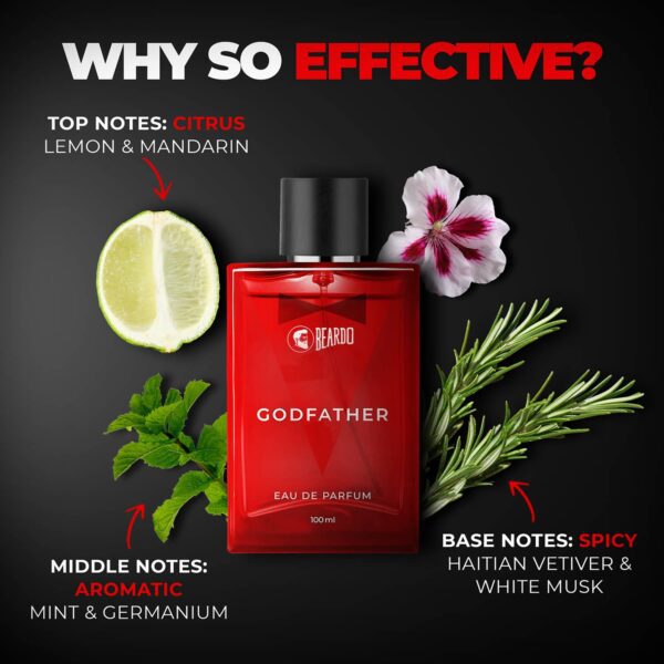 Beardo EDP Combo - Godfather & Darkside (100 ml) x2 - Beardo
