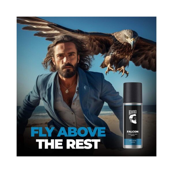 Beardo Falcon Perfume Deo Spray For Men (150 ml) - Beardo