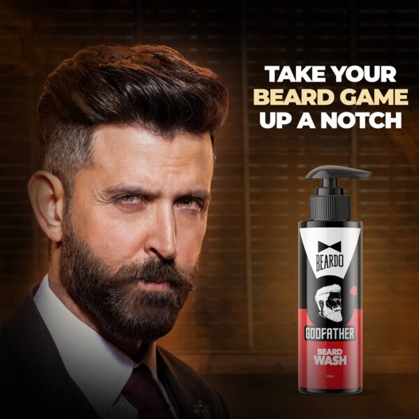 Beardo Godfather Beard Wash (100 ml) Combo Pack of 2 - Beardo