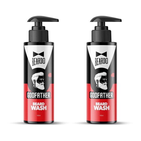 Beardo Godfather Beard Wash (100 ml) Combo Pack of 2 - Beardo