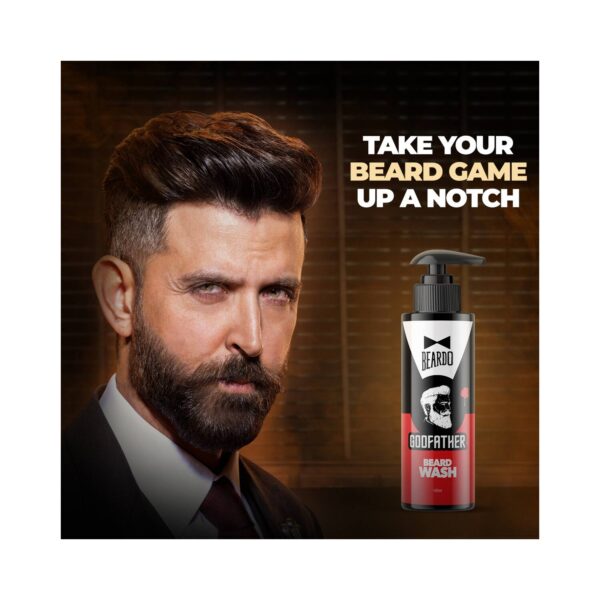 Beardo Godfather Beard Wash Gel (100ml) - Beardo