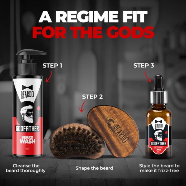 Beardo Godfather Lite Beard Oil (30ml) - Beardo