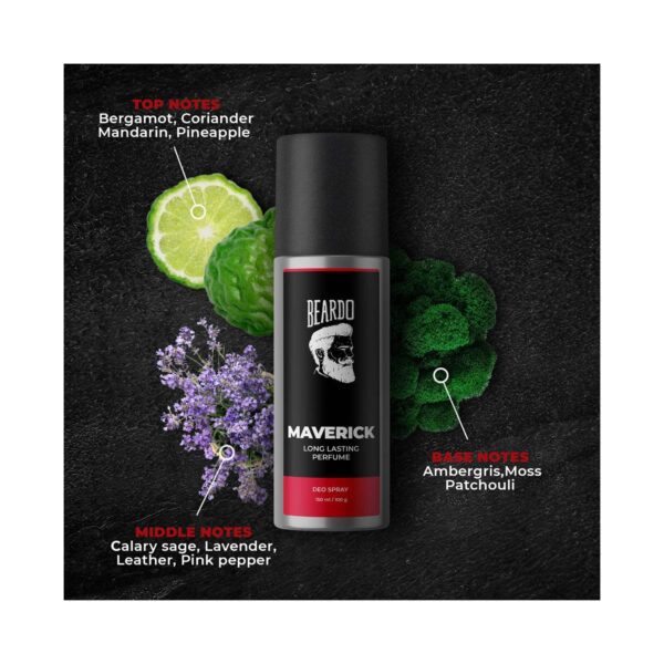 Beardo Godfather, Mafia & Maverick Deo Spray For Men Set (3 pcs) - Beardo