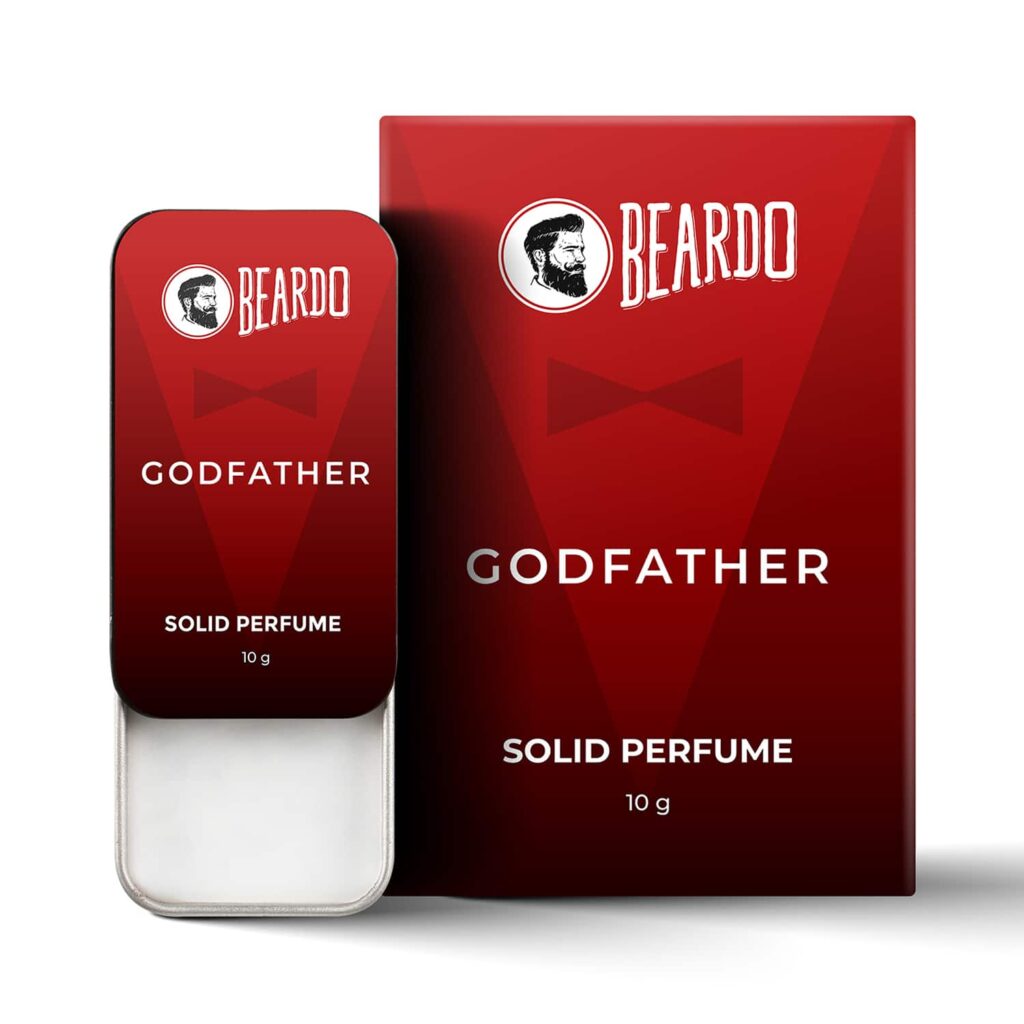 Beardo Godfather Solid Perfume (10 ml) - Beardo