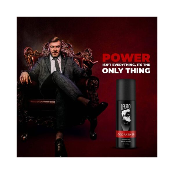 Beardo Godfather & Whisky Smoke Body Spray For Men Set (2 pcs) - Beardo