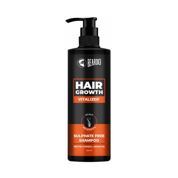 Beardo Hair Growth Vitalizer Shampoo (200ml) - Beardo